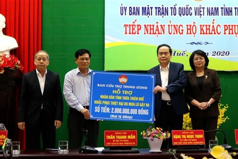 Assistance comes for flood-hit residents in Thua Thien-Hue