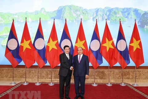 Lao Prime Minister concludes visit to Vietnam