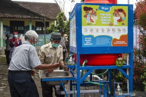 Regional head elections held in Indonesia 