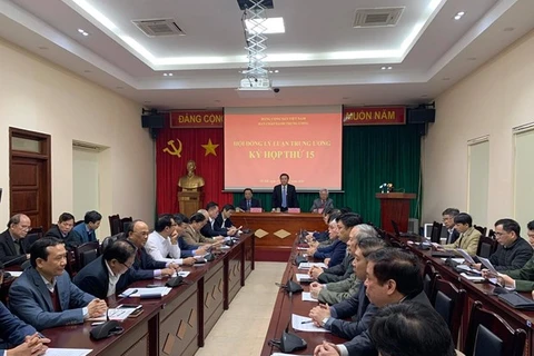 Central Theoretical Council meets in Hanoi 