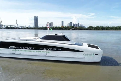 Thailand opens electric ferry route on Bangkok’s Chao Phraya River