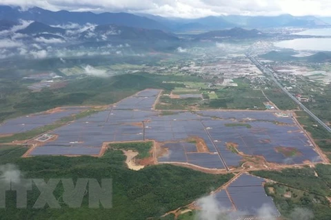 Solar power plant inaugurated in Khanh Hoa 