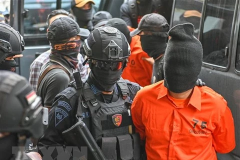Two terrorist suspects shot dead in Indonesia
