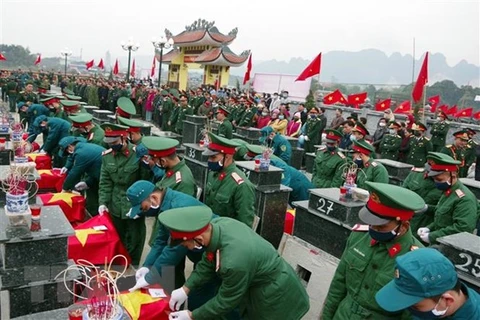 Remains of 23 martyrs reburied in Hoa Binh