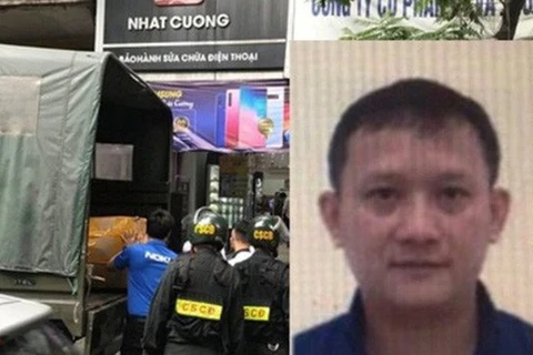 Fifteen prosecuted in Nhat Cuong mobile company smuggling case