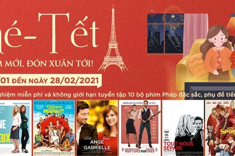 French films screened free online during Tet holiday