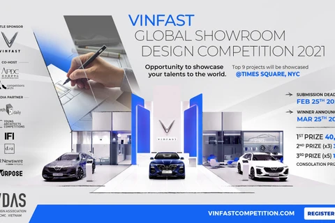  Vinfast seeks excellent designs for its global showrooms