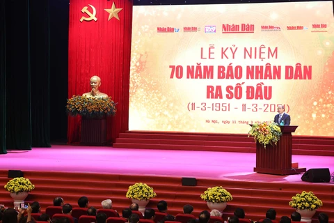 Prime Minister at the ceremony (Photo: VNA)