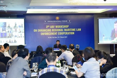 ARF workshop talks regional cooperation in maritime law enforcement