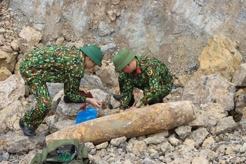 Wartime bomb in Nghe An removed safely