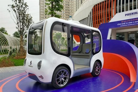 Vietnam’s first autonomous vehicle debuts