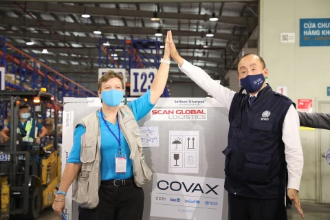 First COVID-19 vaccine batch under COVAX arrives in Vietnam