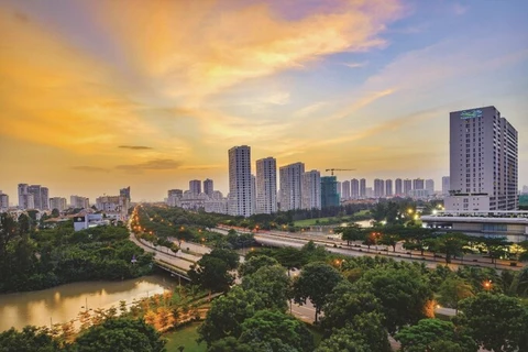 Phu My Hung urban area in Ho Chi Minh City (Photo: VNA)