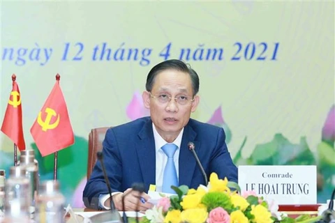 Teleconference informs outcomes of 13th CPV Congress to Chinese party