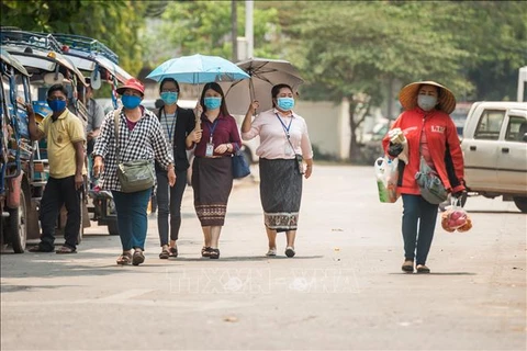 Laos enhances COVID-19 prevention measures during New Year festival