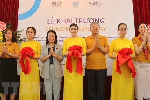 One-stop service office for returning migrant women opens in Hai Phong