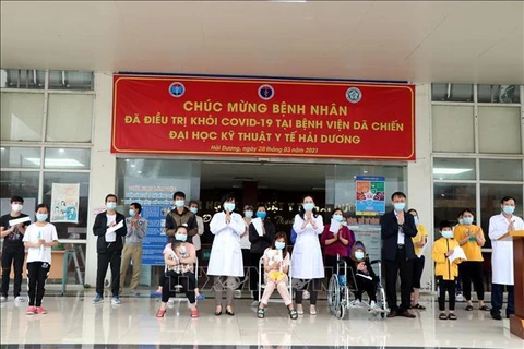 Only nine COVID-19 patients remain under treatment in Hai Duong