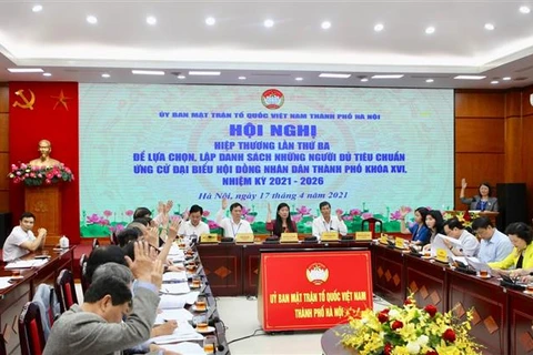 Hanoi, HCM City approve lists of candidates in upcoming elections