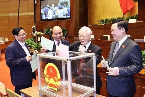 New Vietnamese leaders receive more congratulations