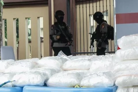 Indonesia busts major drug ring, seizing 2.5 tonnes of meth