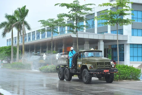 Hanoi-based hospital disinfected after COVID-19 infections