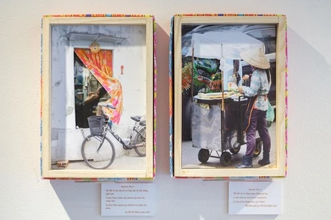 French artists tell Vietnamese stories through boxes of artworks