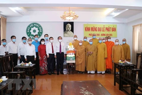 Greetings extended to Buddhists in HCM City on Buddha’s birthday