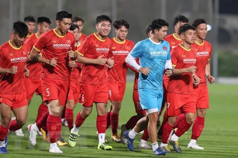  Vietnamese players tested for COVID-19 before friendly match with Jordan