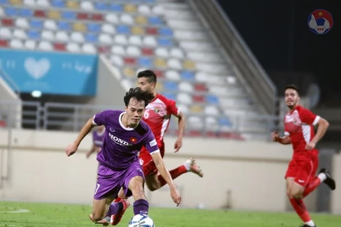 Vietnam draw 1-1 with Jordan in closed door friendly match