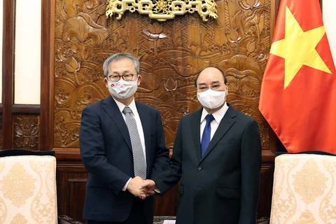 President Nguyen Xuan Phuc receives Japanese Ambassador