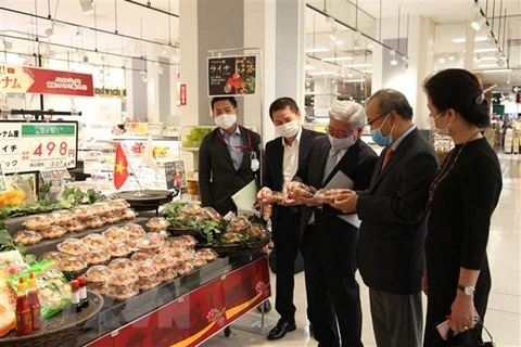 Vietnam’s fresh lychees hit shelves in Japan’s Kagoshima