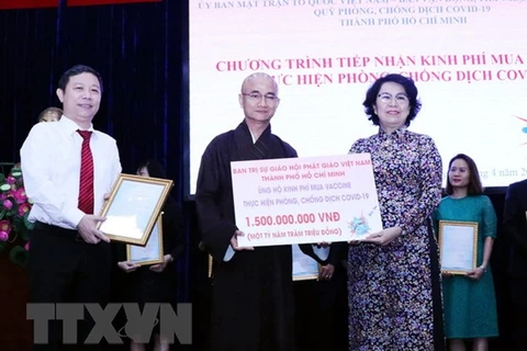  HCM City: Nearly 2.3 trillion VND registered to fund COVID-19 vaccine procurement