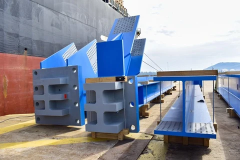 Doosan Vina exports 1,560 tonnes of structural equipment to Indonesia