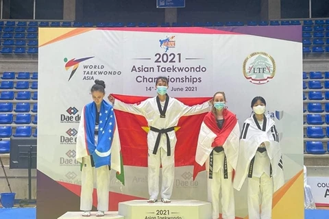 Vietnam win gold, silver at Asian Taekwondo Championship
