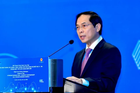 Opening remarks by FM Bui Thanh Son at ASEM high-level policy dialogue