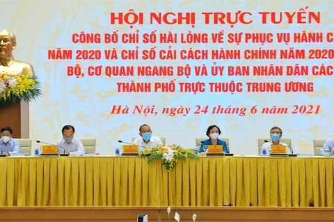 Central bank, Quang Ninh continue to top 2020 administrative reform index