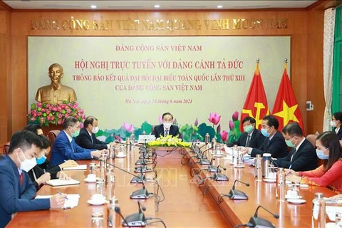 Vietnam informs outcomes of Party Congress to Germany’s The Left party
