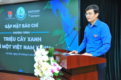 Tree planting - for a green Vietnam programme launch 