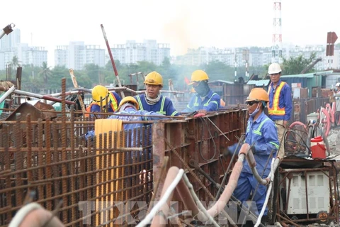 HCM City: 90-percent workload of 10 trillion VND anti-flooding project completed