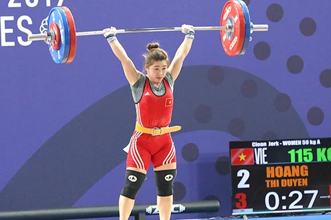 Vietnam pins hope on female weightlifter at Tokyo 2020 Olympics