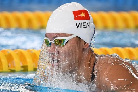 Vietnamese swimmer ends journey at Olympic Tokyo 2020