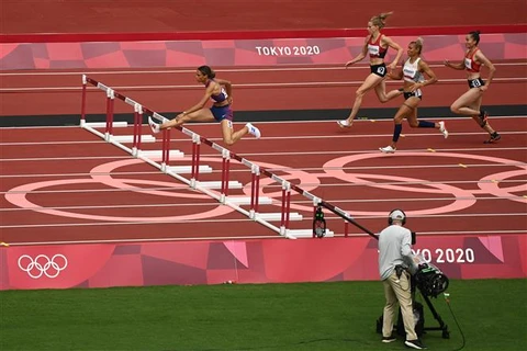 Runner advances to semi-final of women’s 400m hurdles at Tokyo Olympics
