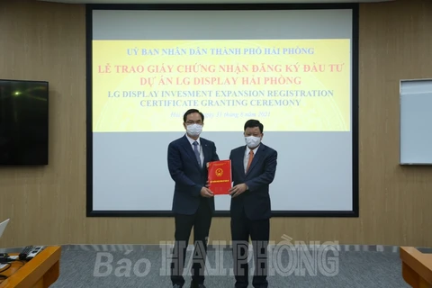 LG Display Vietnam Hai Phong adds 1.4 billion USD in investment