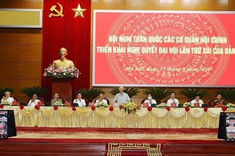 Conference of internal affairs agencies to realise 13th National Party Congress’ Resolution opens