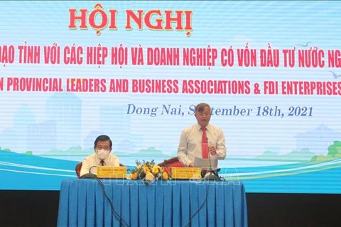 Dong Nai authorities hold dialogue with FDI firms
