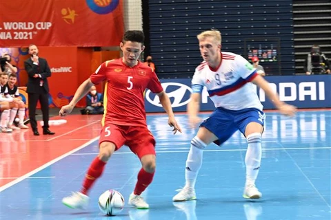 Russian newspaper hails Vietnamese futsal team’s spirit
