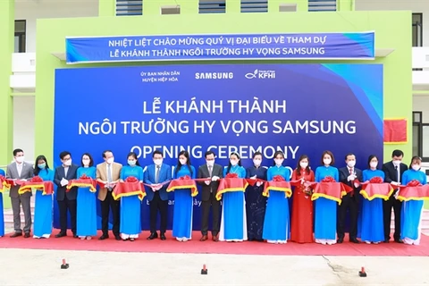 Samsung's third Samsung “Hope School” inaugurated in Bac Giang