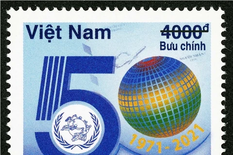 Stamp collection issued to celebrate 50 years of UPU International Letter Writing Competition