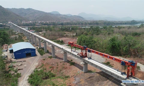 China-Laos railway to reduce time transporting goods from Laos to EU