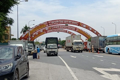 Thai Binh stops operation of COVID-19 checkpoints from October 17